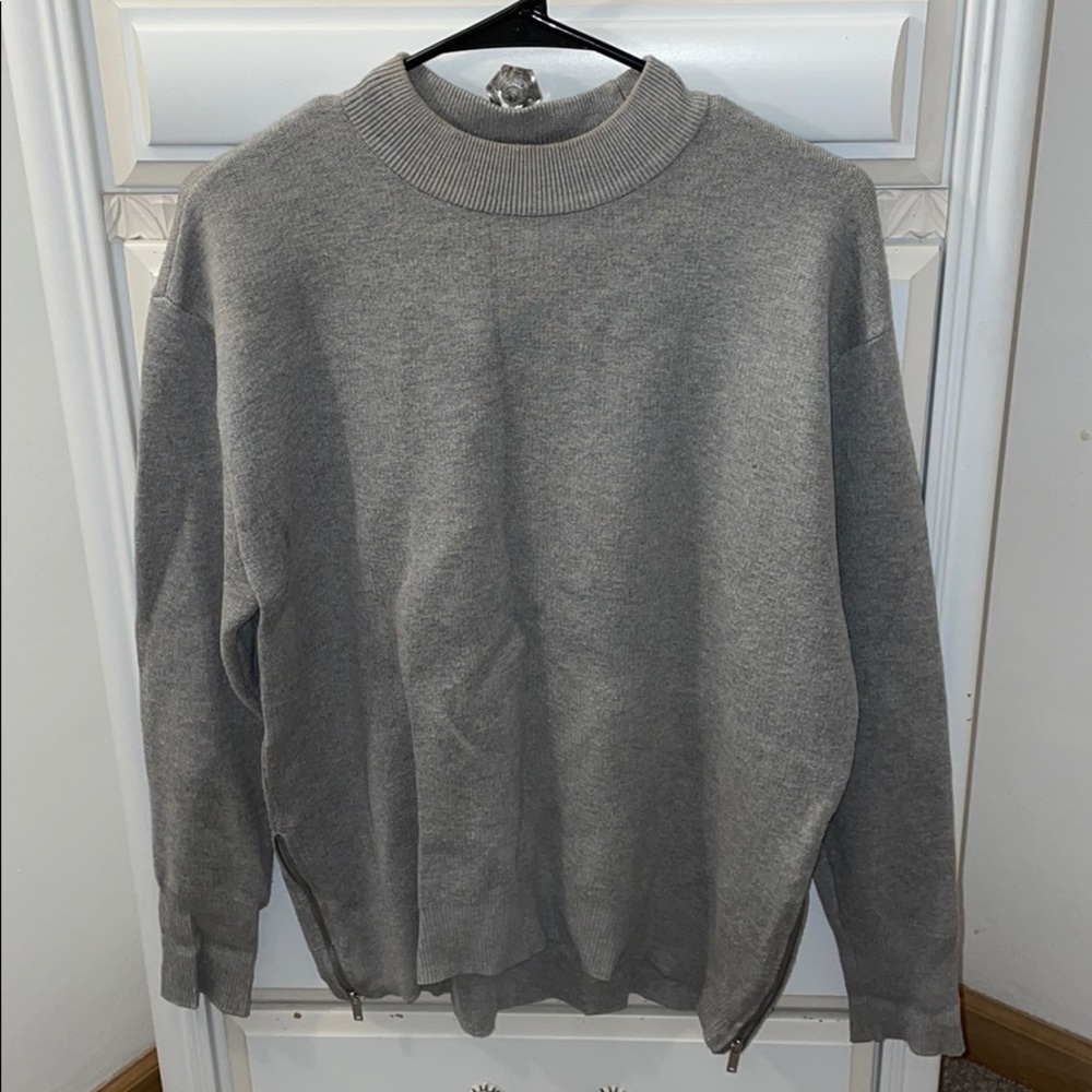 Mock neck sweater
